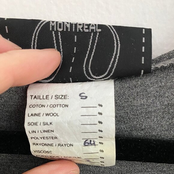 Elisa C-Rossow Minimalist Grey Jersey Dress – Size S - Picture 4 of 7